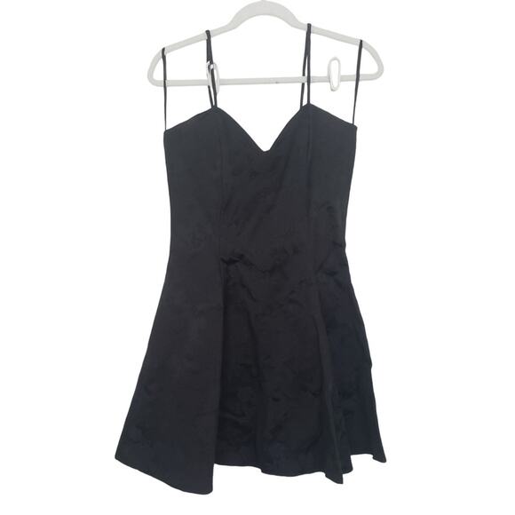 Jessica McClintock womans size 9/10 LBD 80s‎ Vintage Whimsygoth Witchy Cocktail - Picture 1 of 4